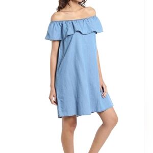 Style envy off shoulder shift dress Sz.S